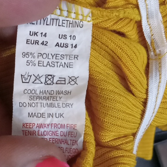 Pretty Little Thing Cropped Top M - Picture 6 of 6